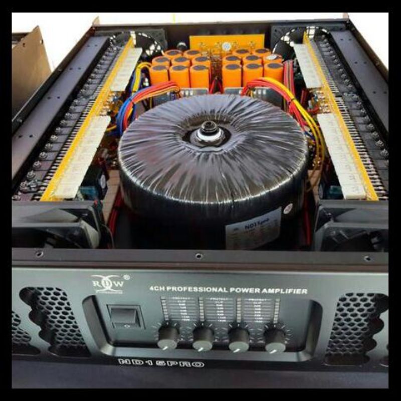 POWER AMPLIFIER RDW ND15PRO CLASS H ORIGINAL ND 15 PRO