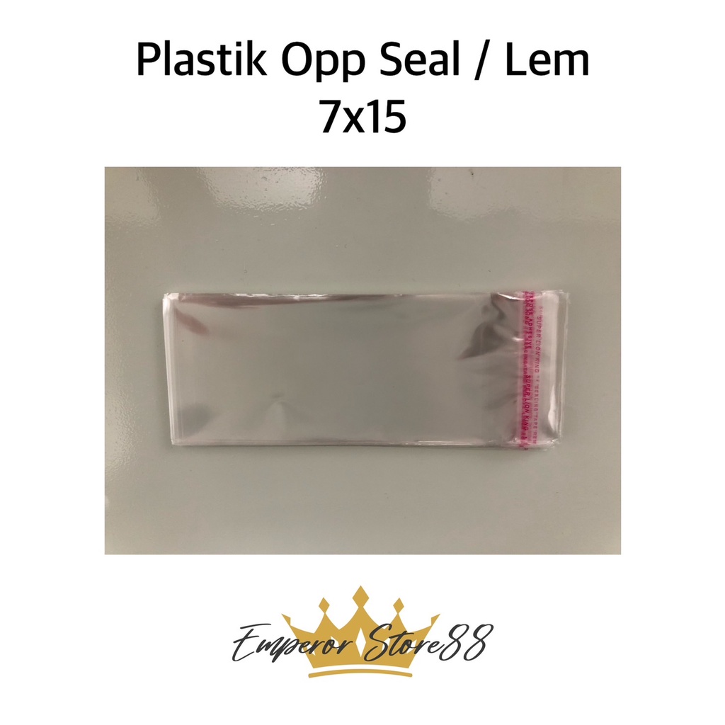 Plastik Buket Uang Plastik OPP Seal 7x15 / Plastik Money Bouquet Pembungkus Uang