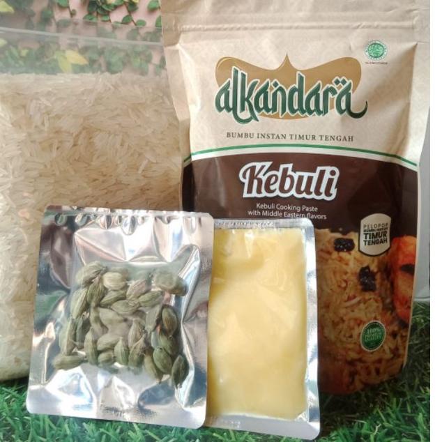 

○ Paket NASI KEBULI, KABSAH, BRIYANI INSTAN bumbu Alkandara ♥