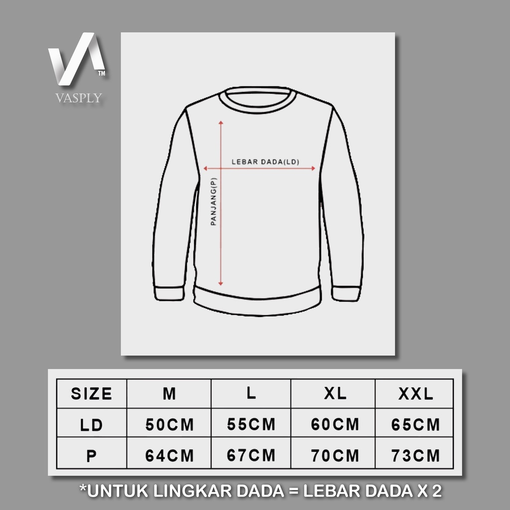 VASPLY Jaket Sweater Hoodie Metal Paradise Bahan Fleece Lembut Size M L XL XXL