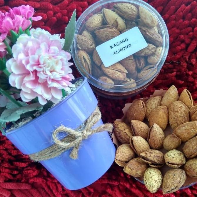 

KACANG ALMOND 500 gram murah harga grosir tanpa minimum pembelian jin09