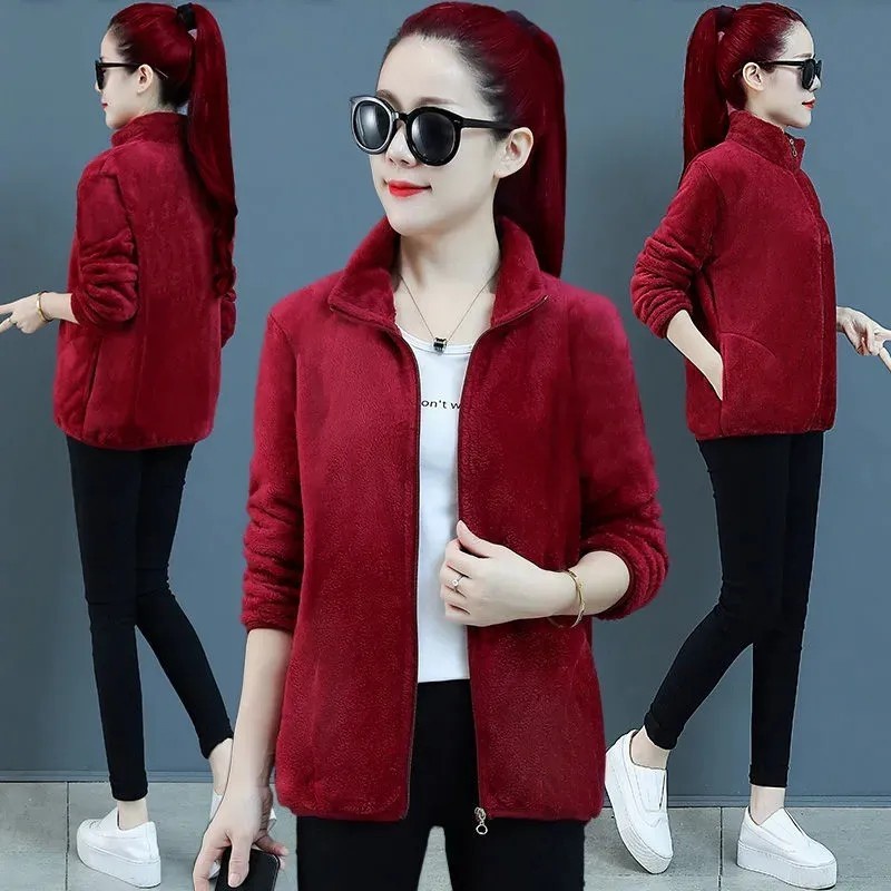 Sherva Wanita Bulu Tebal - Jaket Sherva Wanita Terbaru 2023