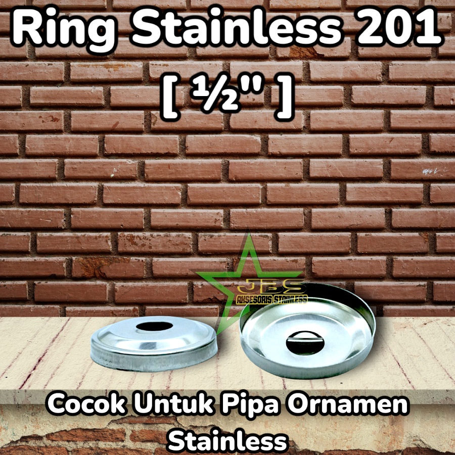 RING STAINLESS 1/2&quot; INCH SUS 201