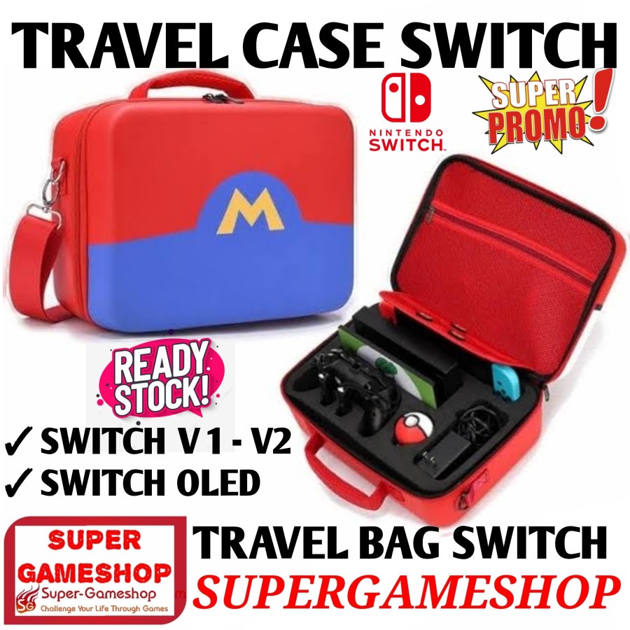 Tas Nintendo Switch Carrying Bag Nintendo Switch Oled Travel Case Oled  Switch V1 V2