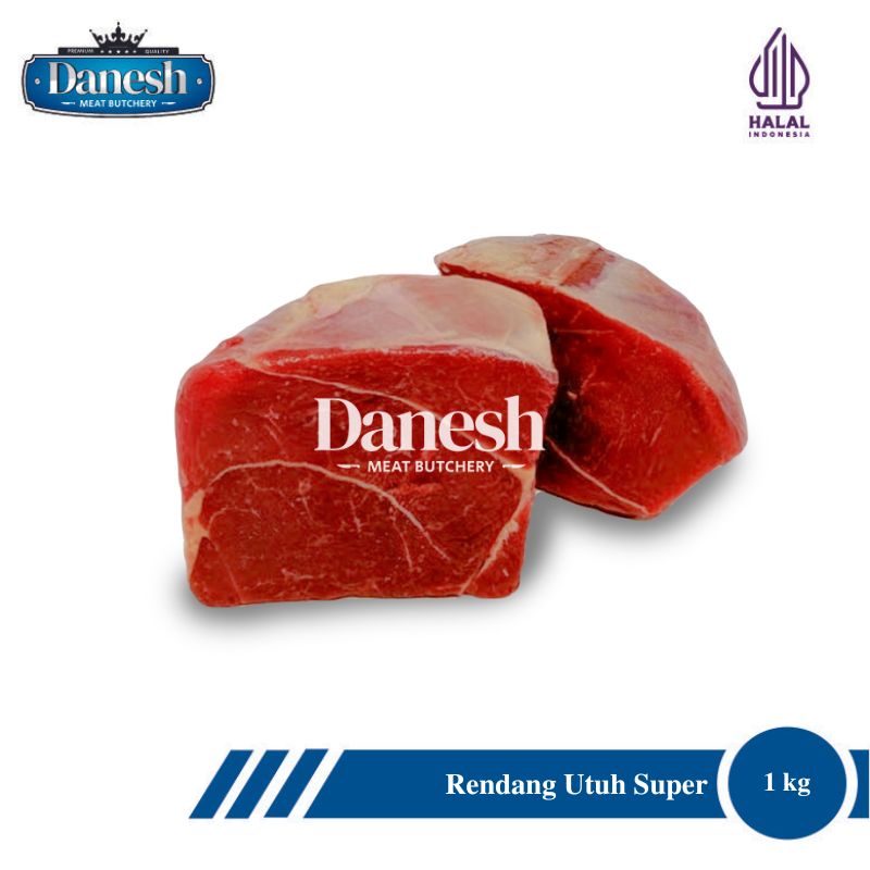 Daging Sapi Rendang Super Utuh 1kg Frozen Food Halal