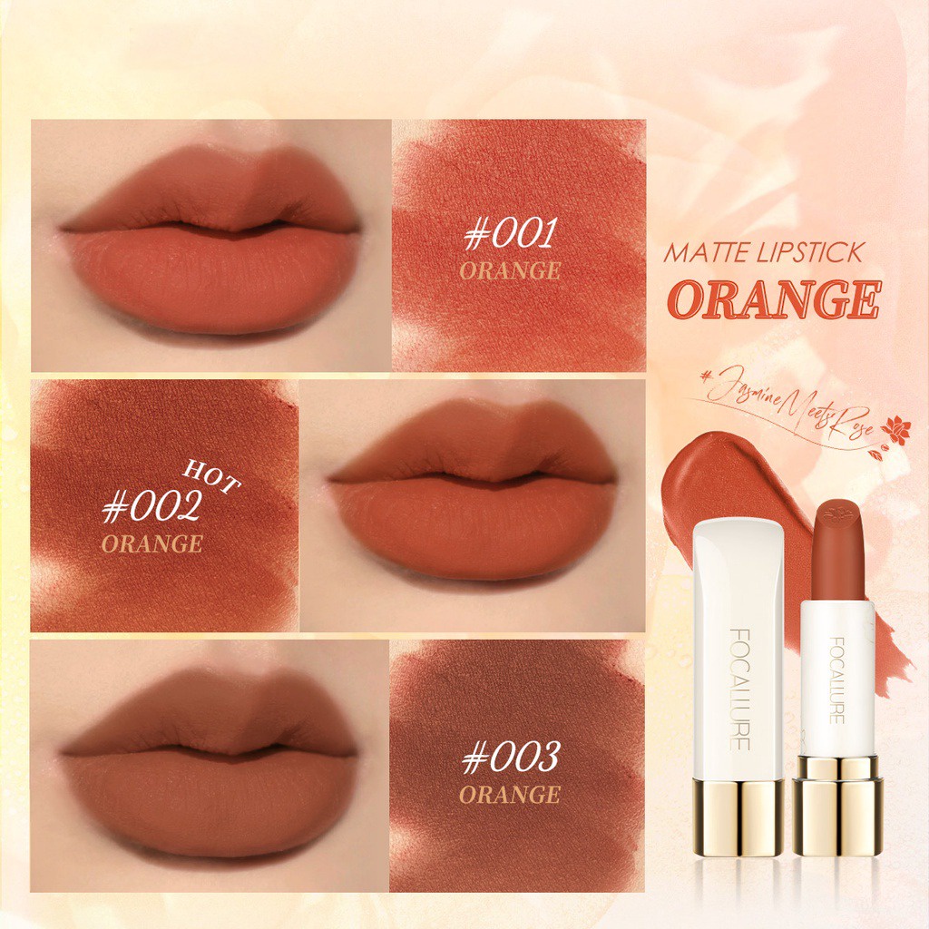 Monsoon - FCL #JasmineMeetsRose Matte Lipstick-Tahan air kosmetik bibir lipstik FA203