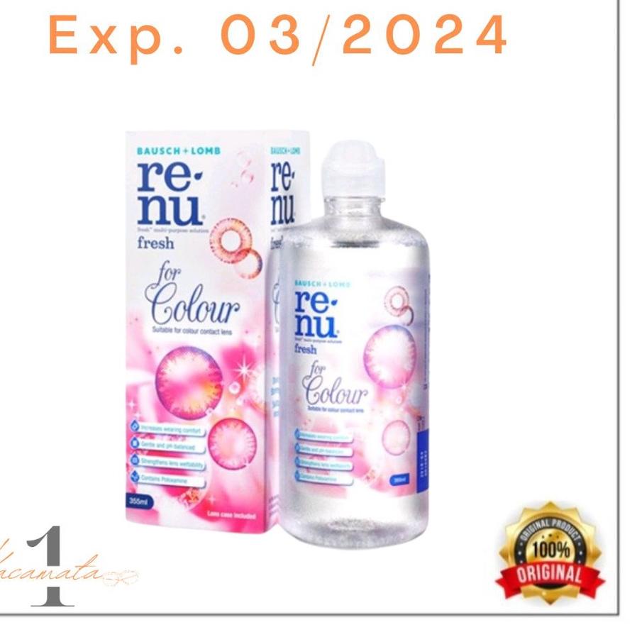 ☑ AIR SOFTLENS RENU COLOUR 355 ML AIR RENU PINK ✾