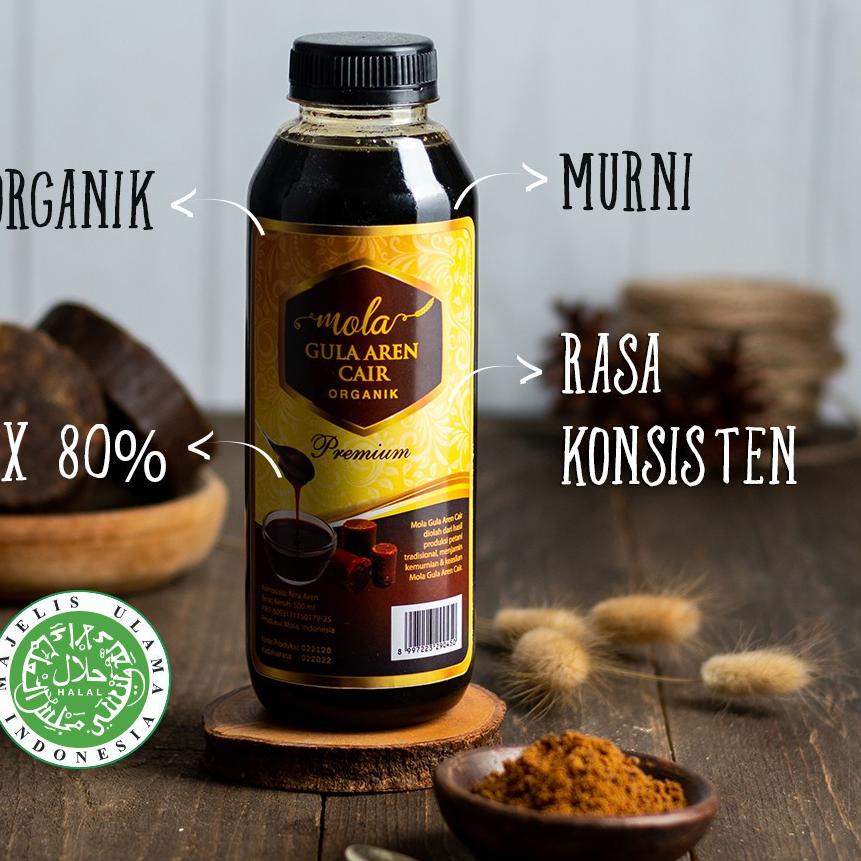 

Discount Today Mola Gula Aren Cair Premium Organik 500 ml serbuuu !
