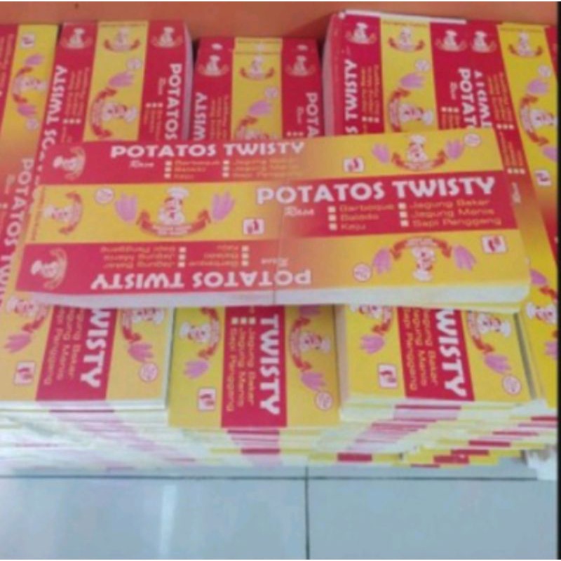 

Khusus Bulan ini kertas kentang ulir/ kertas kentang tornado/ kotak kentang spiral