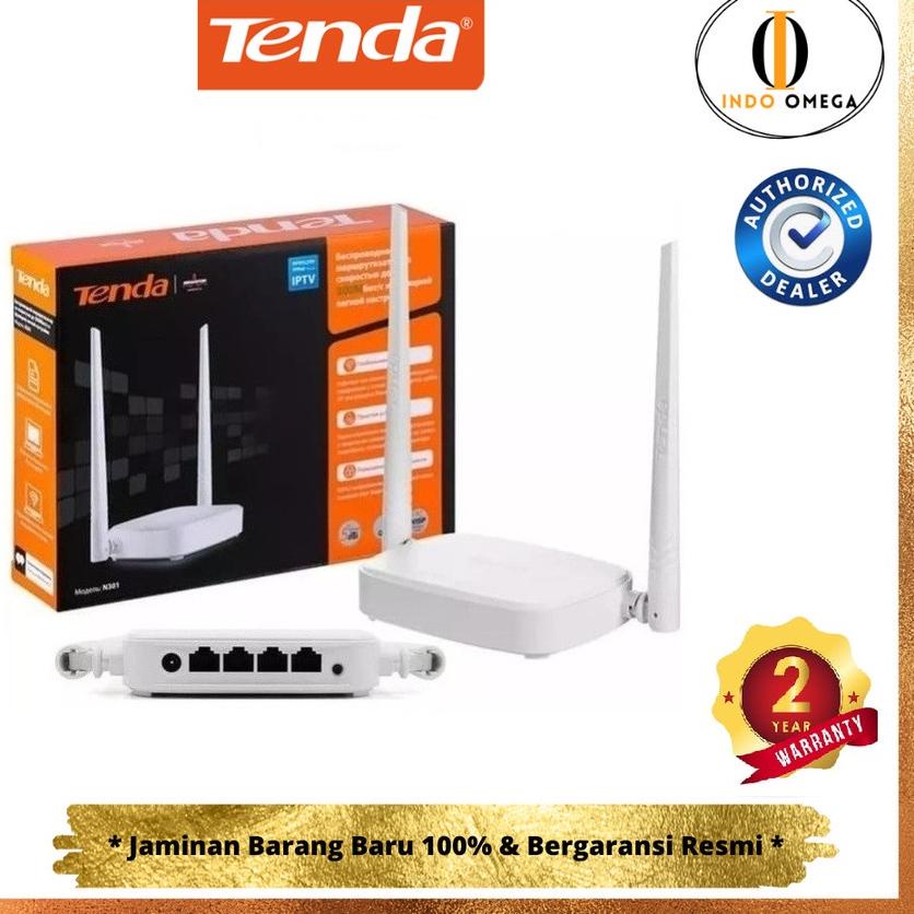 ۩ Tenda N301 Wireless Router 2 Antena-White n301 ➼