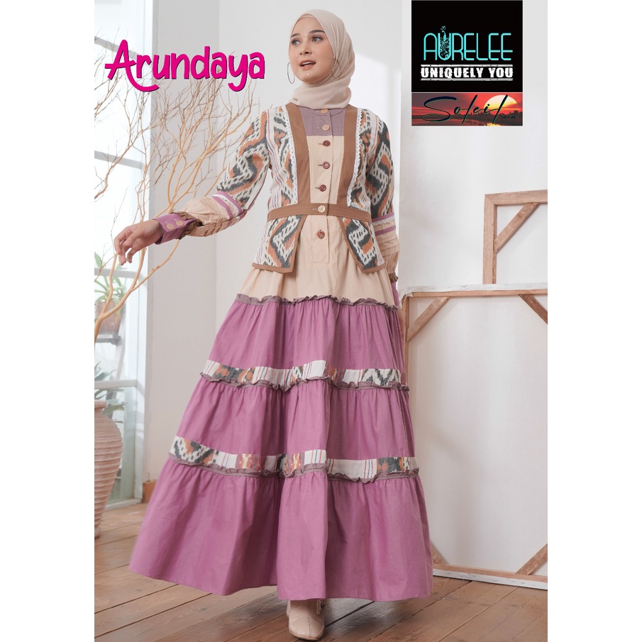 Aurelee Arundaya Gamis A-1203231 / Gamis Kekinian