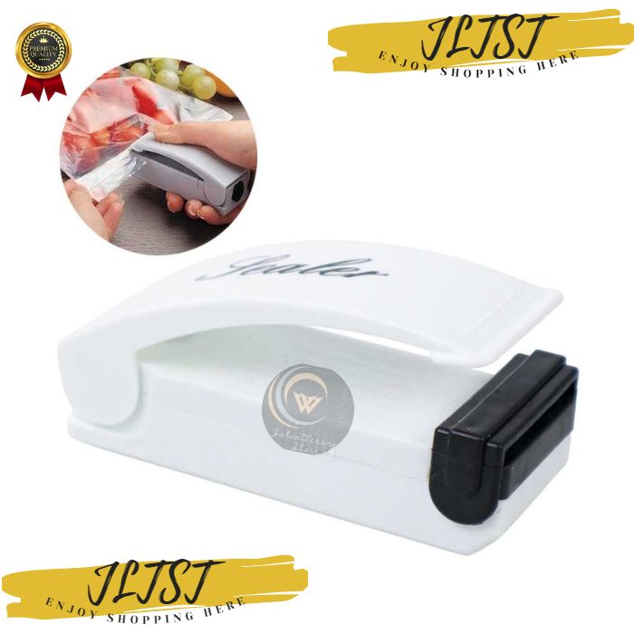 Sealer Mini Plastik Portable Hand Sealer Perekat Plastik Alat Press