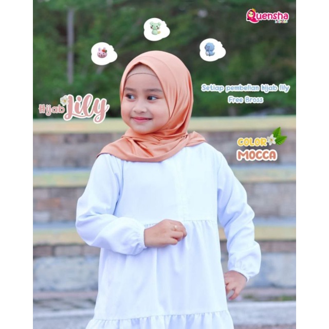 Jilbab Jersey Anak/Jilbab Instan Anak/Jilbab Anak-
