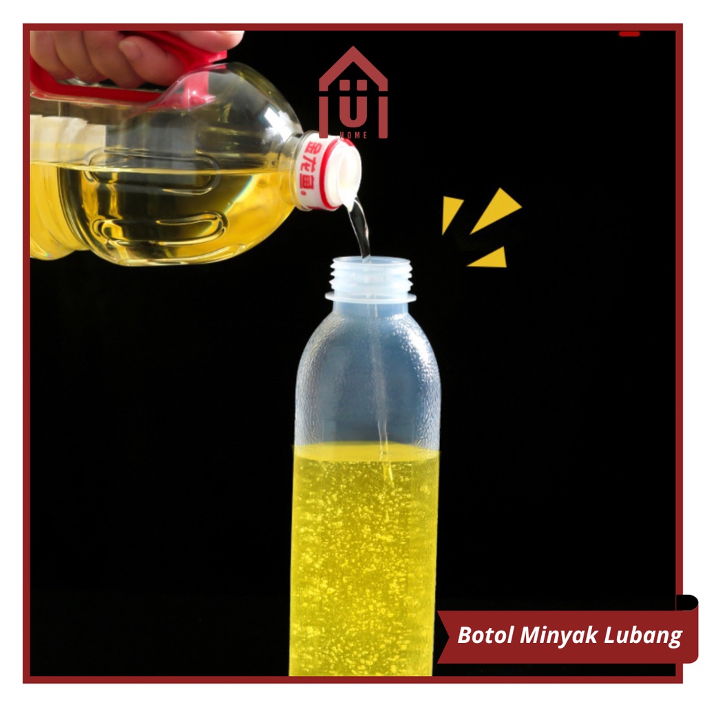 UNISO - BOTOL MINYAK SAUS KECAP ANTI TUMPAH  / BOTOL FLIPTOP MULTIFUNGSI / BOTOL PLASTIK TEBAL ANTI TUMPAH