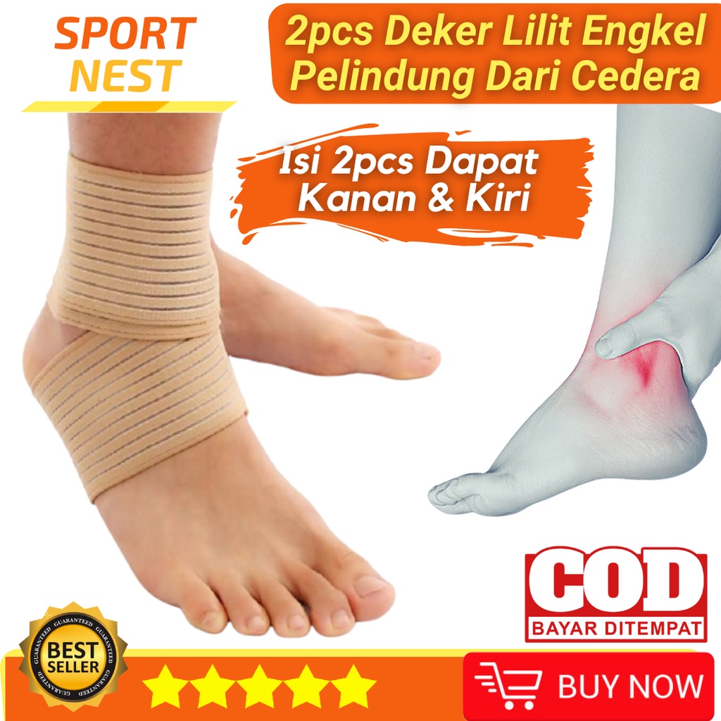 Deker Pelindung Engkel Kaki Kaki Alat Olahraga Outdoor Pria Ankle Support Penyangga Tumit