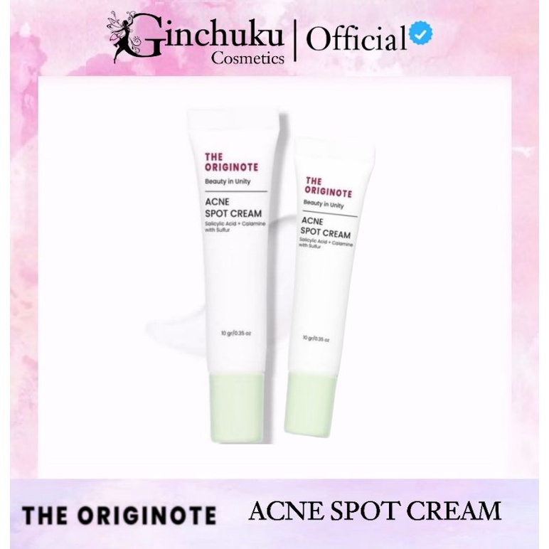 Jual The Originote Acne Spot Cream | Acne Spot Treatment Gel | Shopee