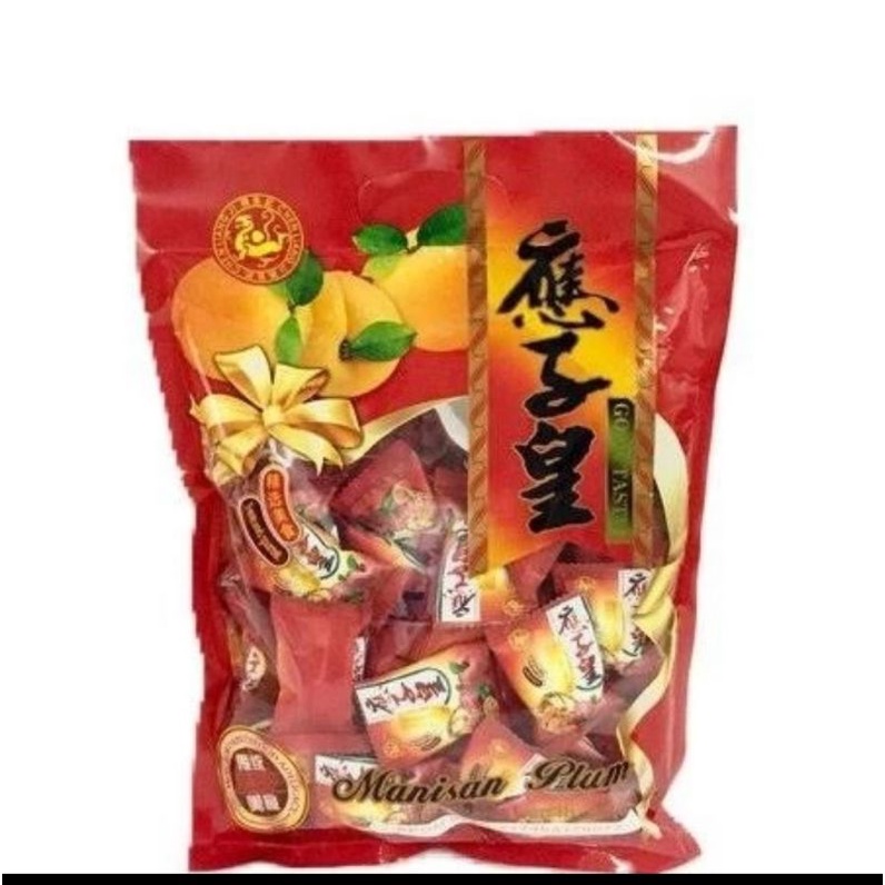 

Chen Liang Ji Manisan Plum (Preserved Plum) Berat Bersih: 380