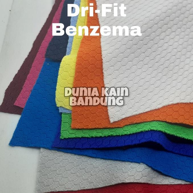 Bahan Kain Drifit Benzema Dryfit