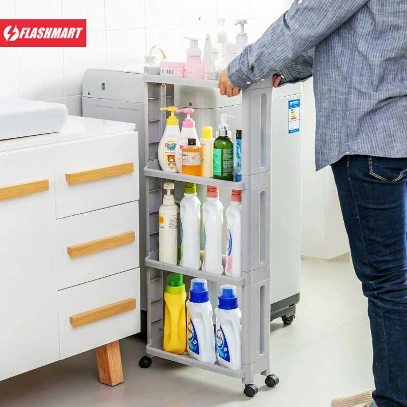 Flashmart Rak Laci Tingkat Dapur Kitchen Storage Rack - BN-2713 / BN-2714