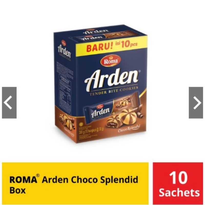 

ROMA ARDEN COOKIES COKLAT ROMA ARDEN BISKUIT COKLAT ROMA COKLATTENDER BITE COOKIES CHOCI SPLENDID300GR(10BUNGKUS× 30GR)