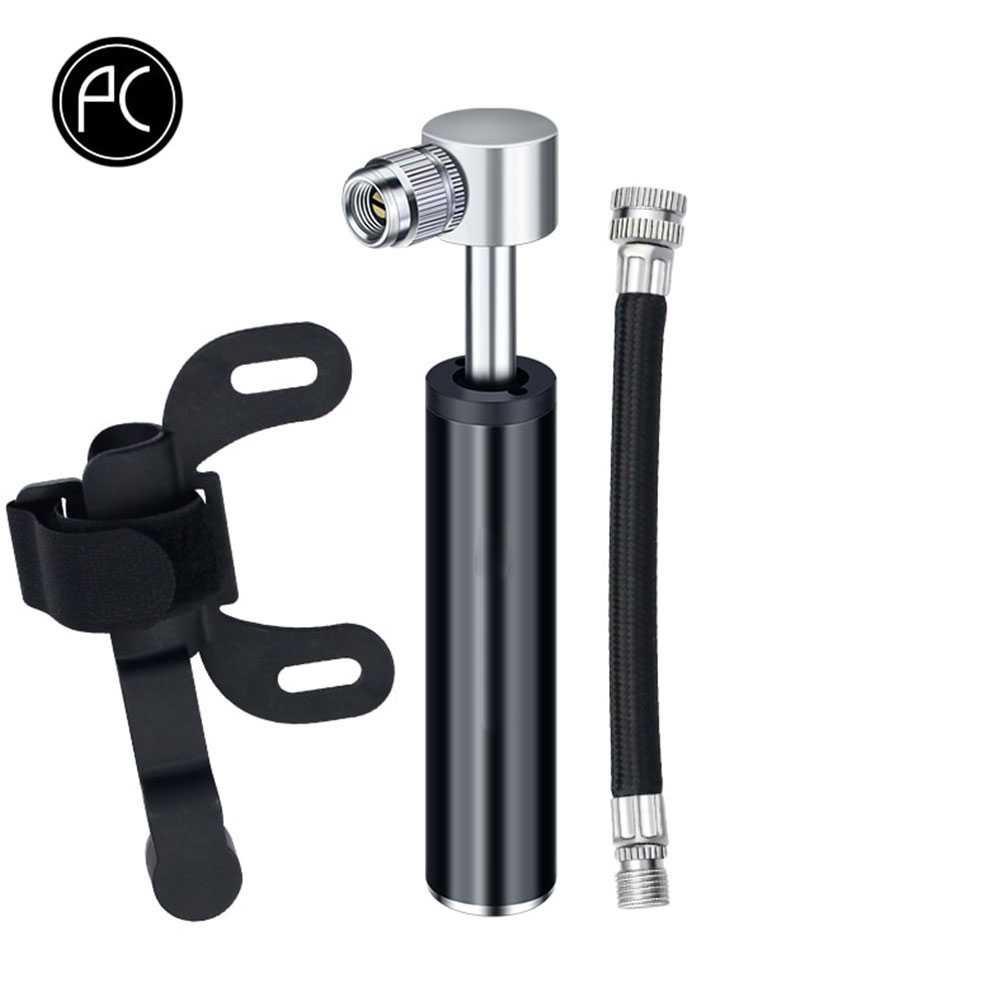 Pompa Manual Ban Sepeda Mini Bike Pump 120 PSI - PP-06 - Black