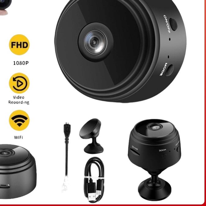 ➶ SPY Wireless A9 Mini Camera Wifi HD 1080P Mini Mini Camera Smart Network Camera CCTV Spy Camera Su