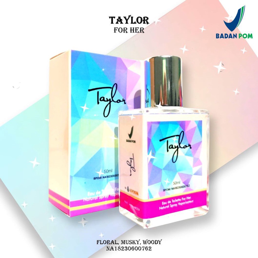 Kanzo - [BPOM] Parfum Taylor 50ml Premium / Parfum Taylor 50ml Best Seller / Minyak Wangi Taylor 50ml