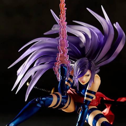 Revoltech Xmen Amazing Yamaguchi No 10 X-Men Team Psylocke Figure