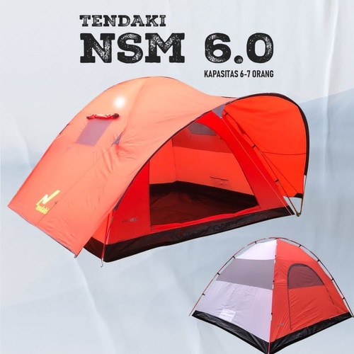 TENDA NSM 6.0./KAPASITAS 6 0RANG/TENDA CAMPING