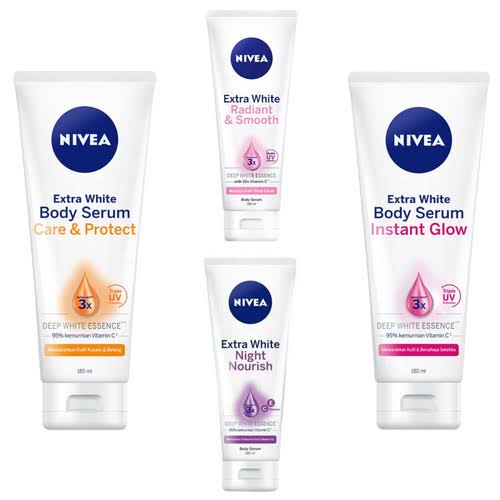 NIVEA Extra White Body Serum Radiant &amp; Smooth Serum 180ml