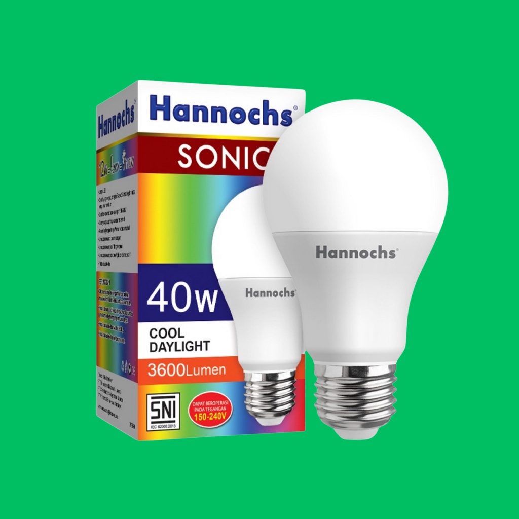 Hannochs Sonic 40w 40 w 40 watt Hannochs LED 40W Lampu Hannochs 40W