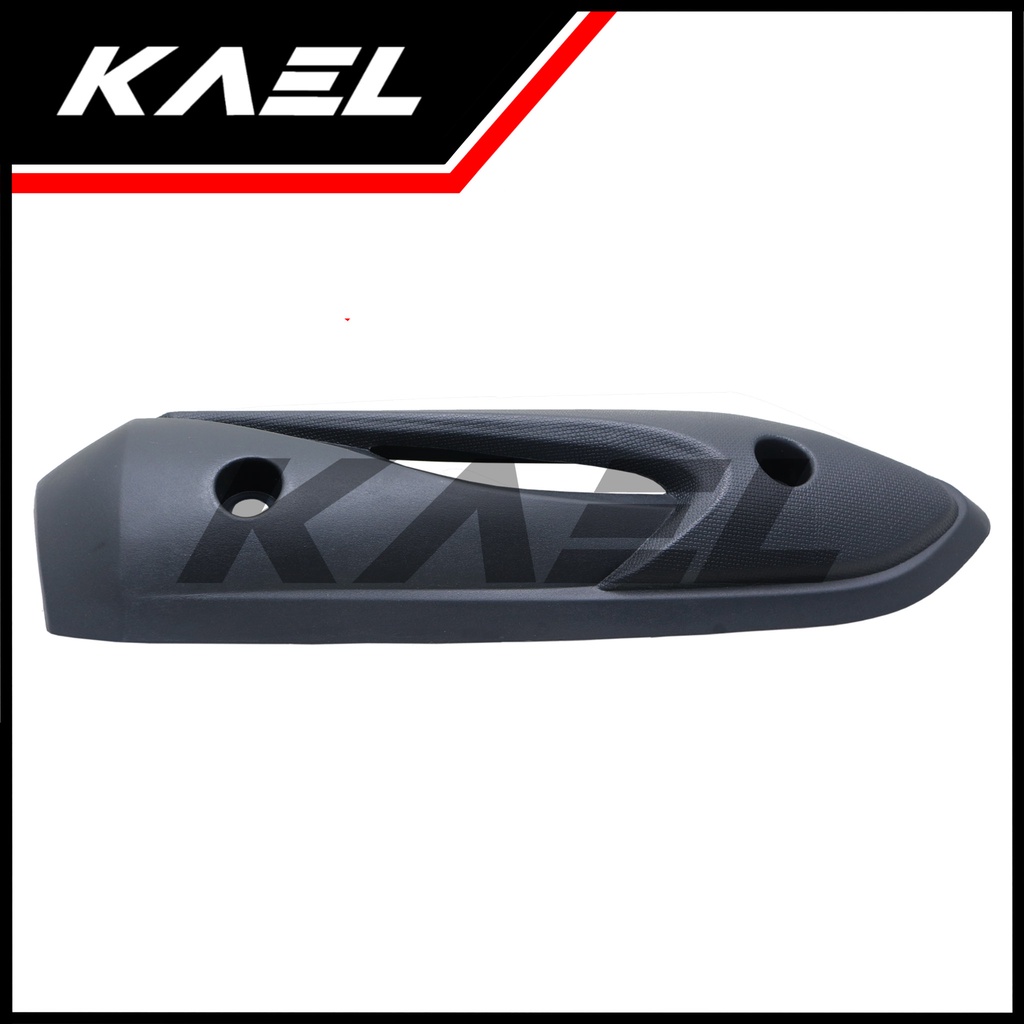 Cover Knalpot Honda Beat Karbu 2008-2012 Old Lama Hitam Tutup Tameng Pelindung Kenalpot Muffler Exhaust