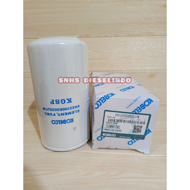 Element Fuel Filter Solar SK200-8 SK 200-8 Kobelco VH23390E0020J1M