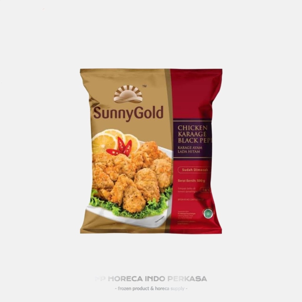 

Sunnygold Chicken Karaage Blackpepper 500 g