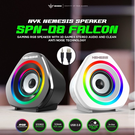 Speaker Gaming Stereo RGB NYK SPN-08 Falcon