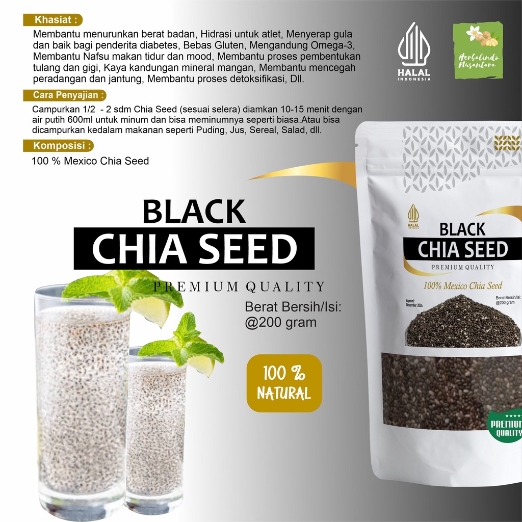 

RB Chia seed, chia seed organic, chia seeds, chia seed organik, biji chia, black chia seed, chia