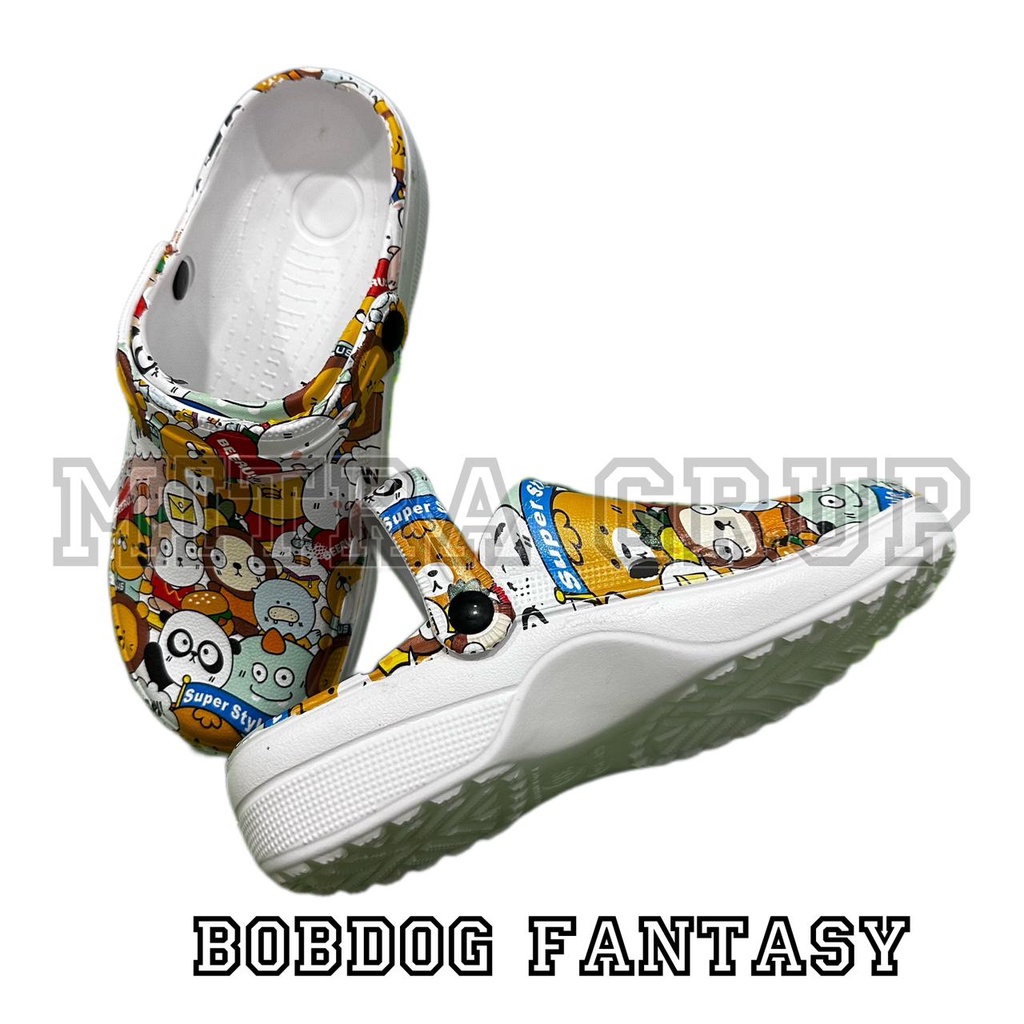 MS - 9231AA Sendal Karakter EVA Anak Laki Laki Dan Perempuan Sandal Main Unisex/Sandal Santai Kartun Sendal Lucu Anti Licin
