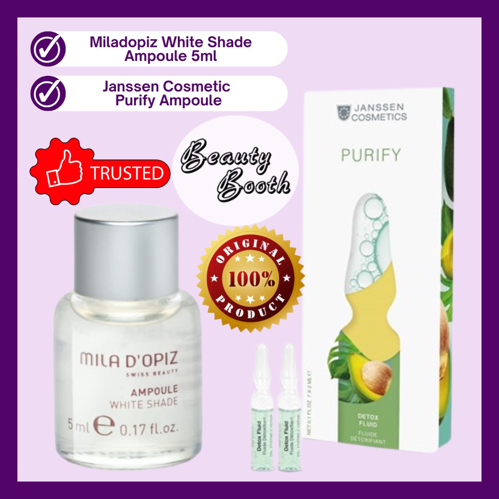 MILADOPIZ White Shade Ampoule 5ml + Janssen Purify Ampoule