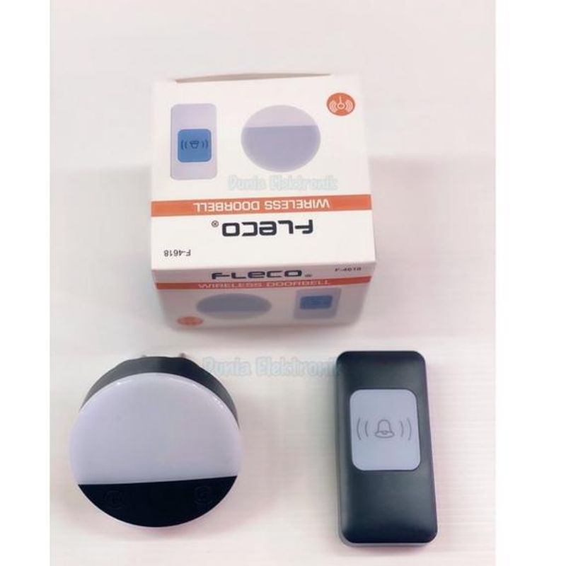 fleco bell rumah / bell pintu WIRELESS DOORBELL FLECO F 4618