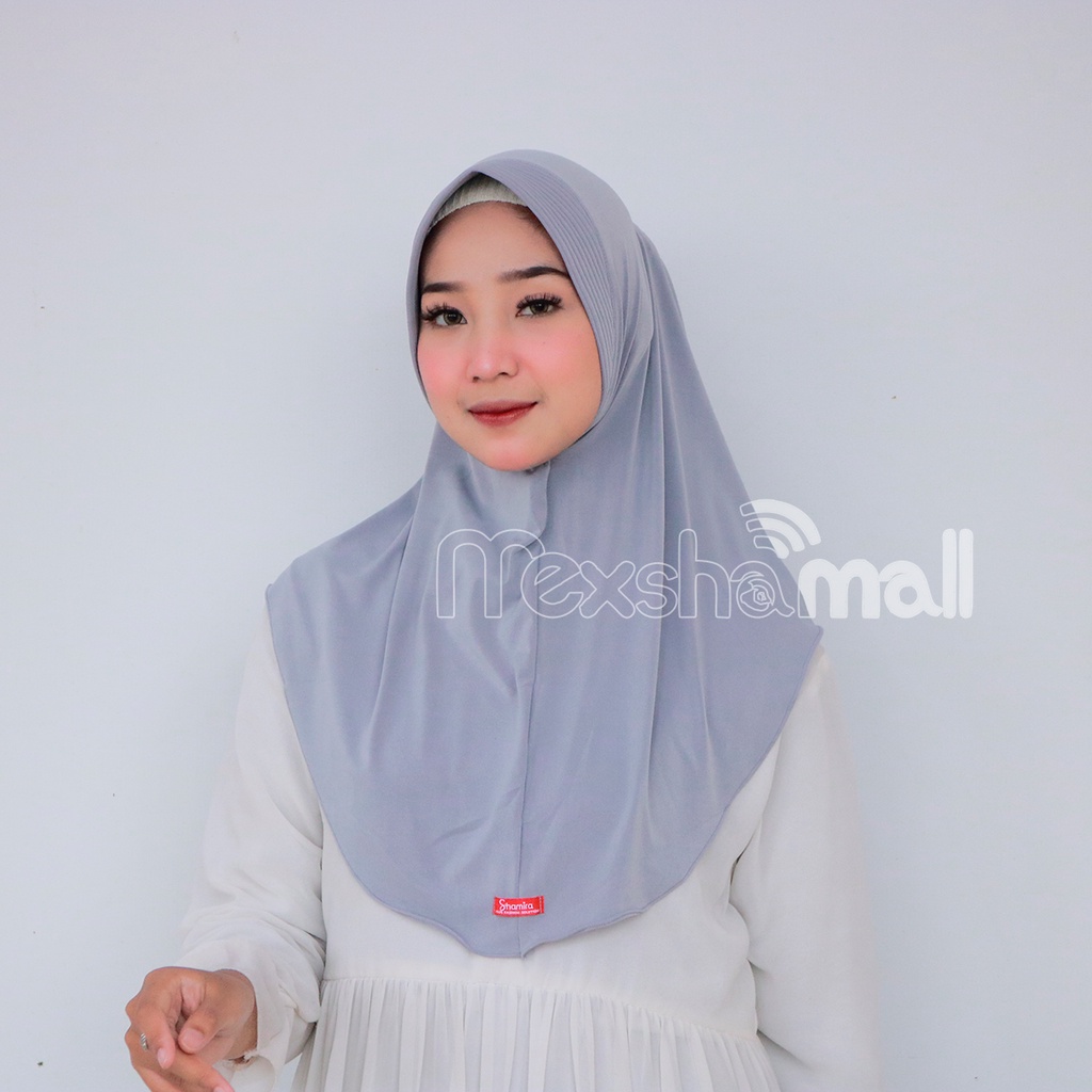Jilbab Bergo Ameena Jersey Premium I Jilbab Jersey Premium Size M By Shamira