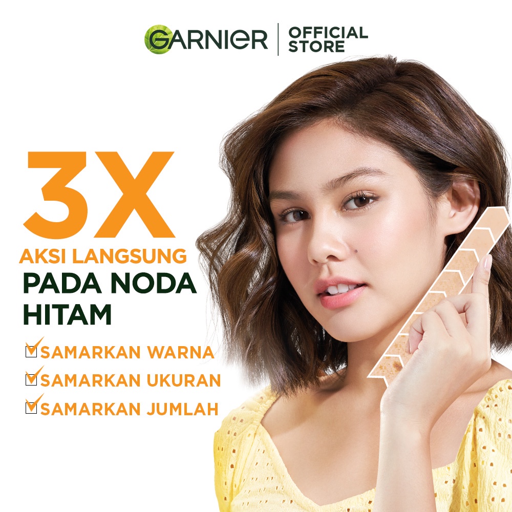 Garnier Bright Complete Vitamin C 30x Booster Serum Single 15 ml - Kulit Cerah Light Complete