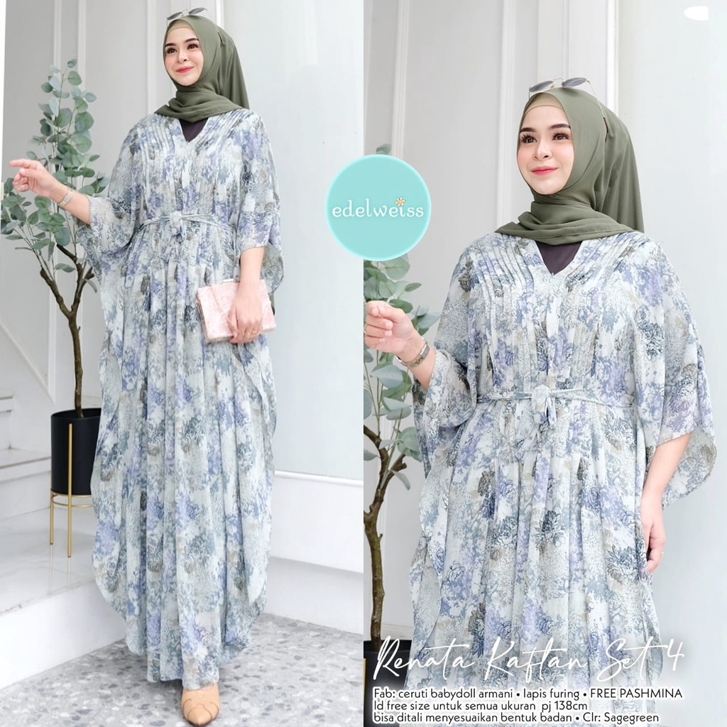 Dress Renata Kaftan Set 4 BY EDELWEISS