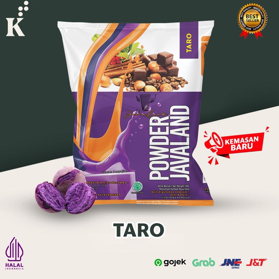 

Ptu46 Bubuk Minuman Bubble Powder Drink rasa Taro ORIGINAL Javaland 1kg Terbukti