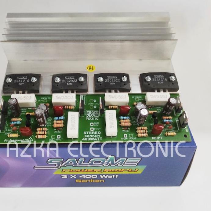 ✺ Kit Power Amplifier Sanken Stereo W ♖
