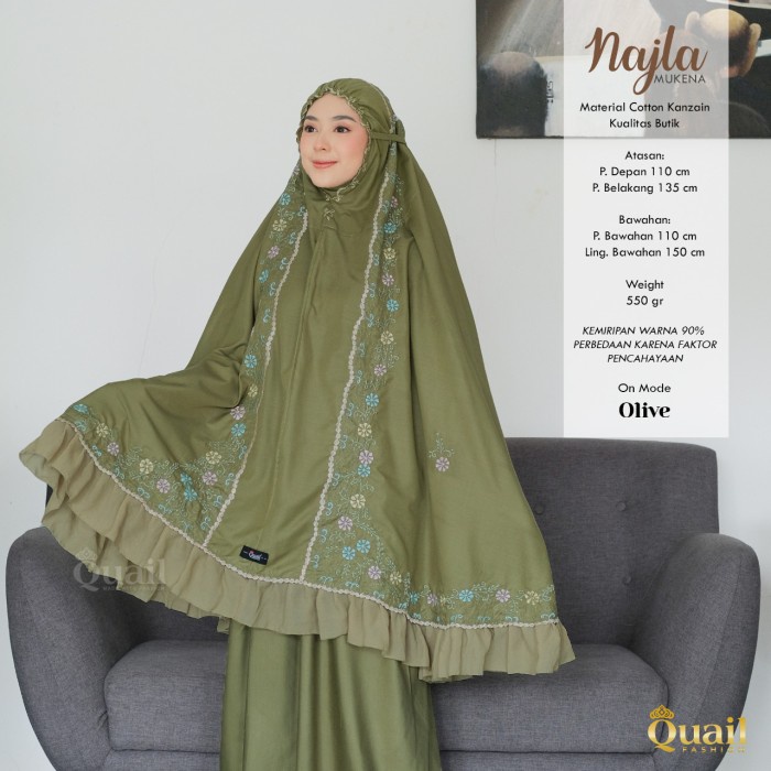 Mukena Najla Ori Quail Hijab
