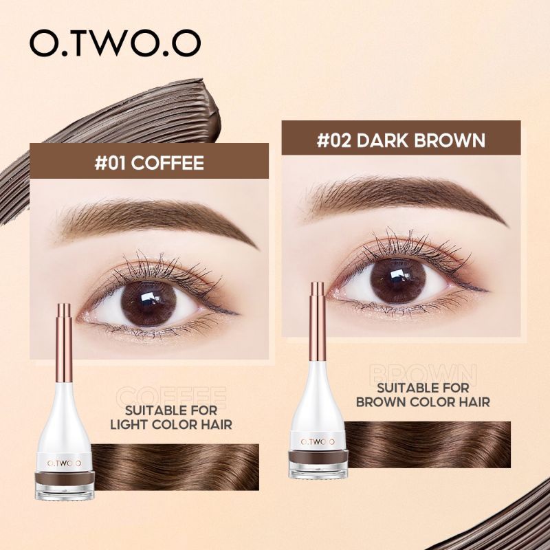 O.TWO.O SHAPING EYEBROW DYING CREAM