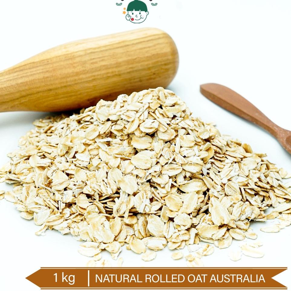 

fed-58 Natural Rolled Oat (Australia) 1kg Selagi Murah