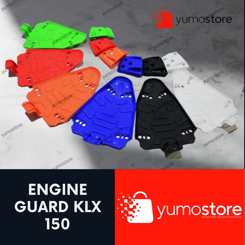 ENGINE GUARD COVER TUTUP MESIN BAWAH KLX 150 S L DTRACKER MODEL GORDON