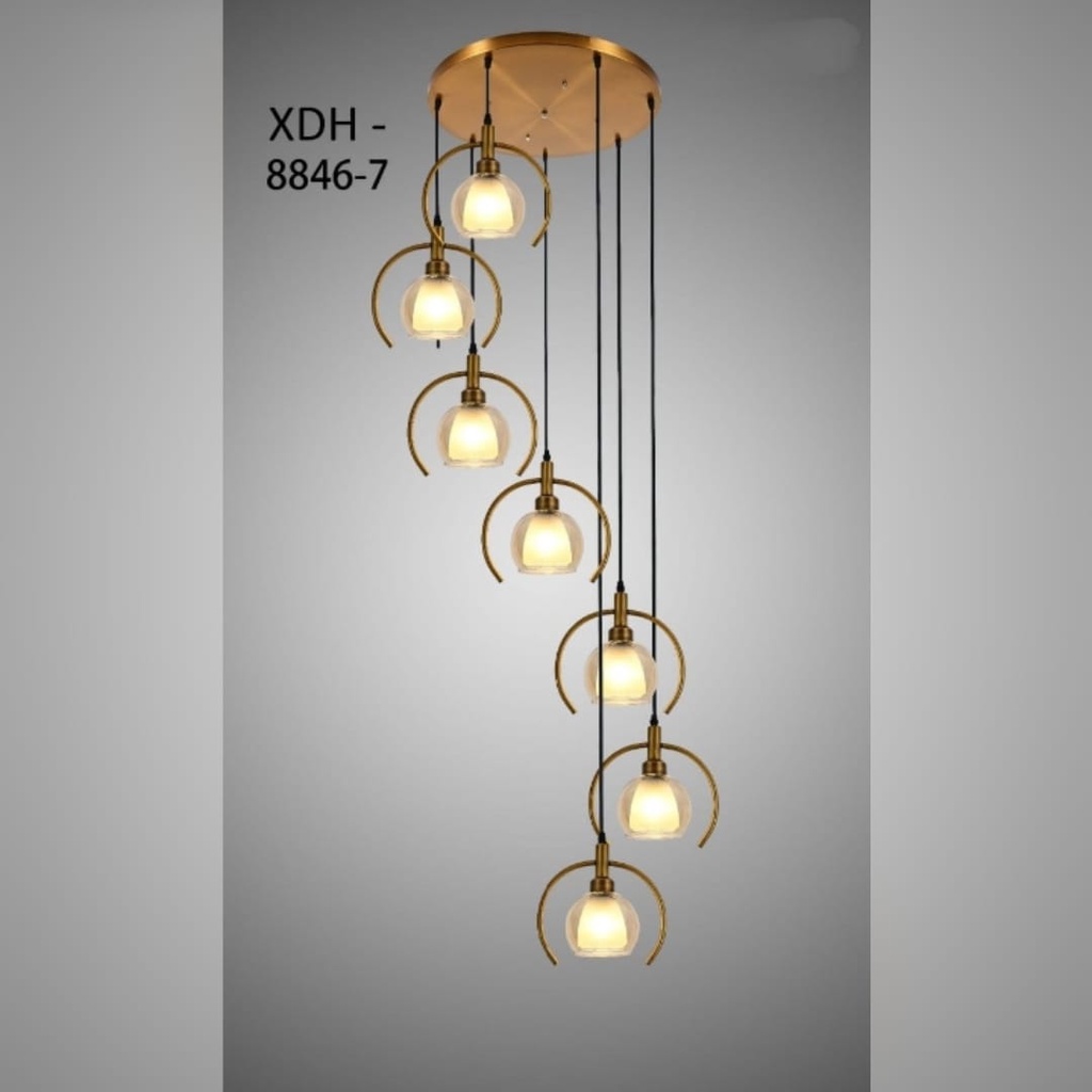 SL8846-7 LAMPU GANTUNG HIAS VOID TANGGA MINIMALIS PENDANT LAMP