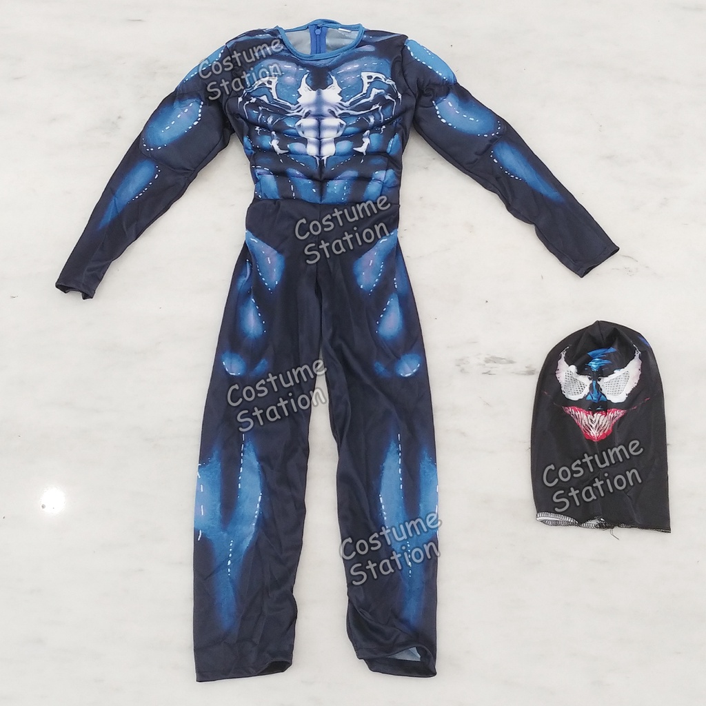 Kostum Supervillain Venom / Costume Super Villain Marvel anak laki